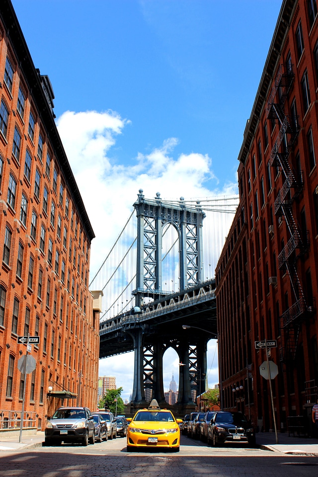 Manhattan bridge city