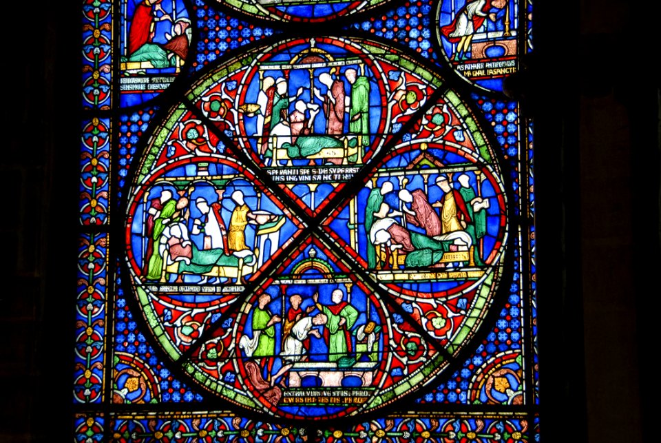 Stained Glass, Glass, Window, Material