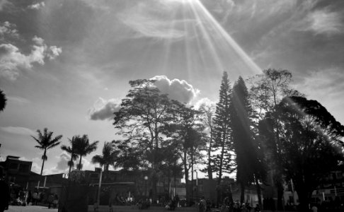 Sky, Cloud, Black And White, Monochrome Photography photo