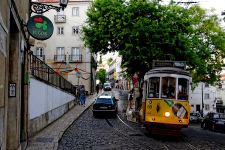 Tram, Transport, Vehicle, Town