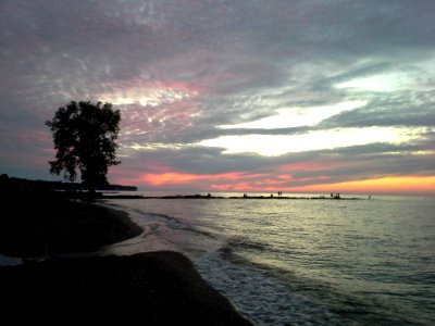 Sky Sea Horizon Sunset photo