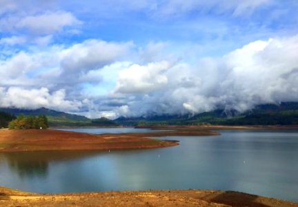 Sky Highland Cloud Loch photo