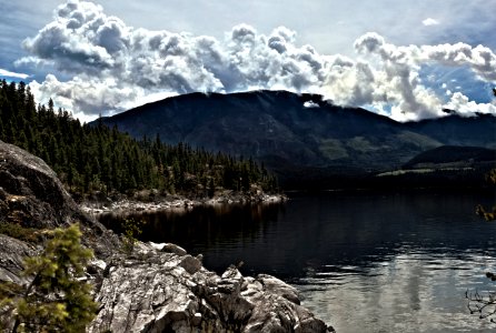 Reflection Lake Wilderness Sky photo