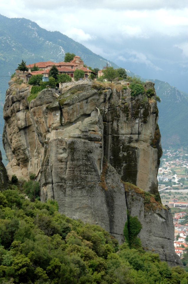 Cliff Rock Escarpment Sky