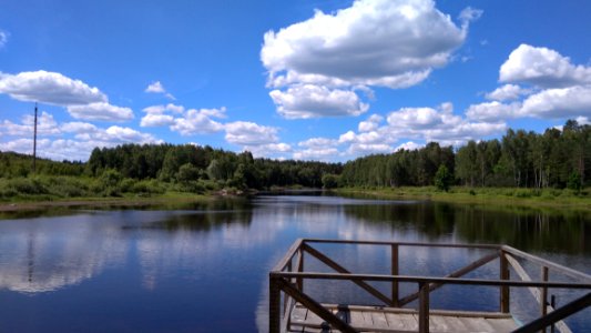 Reflection Sky Cloud Waterway