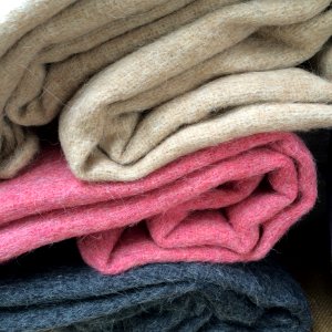 Pink Wool Textile Woolen photo