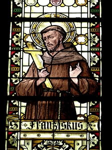 Stained glass color historically