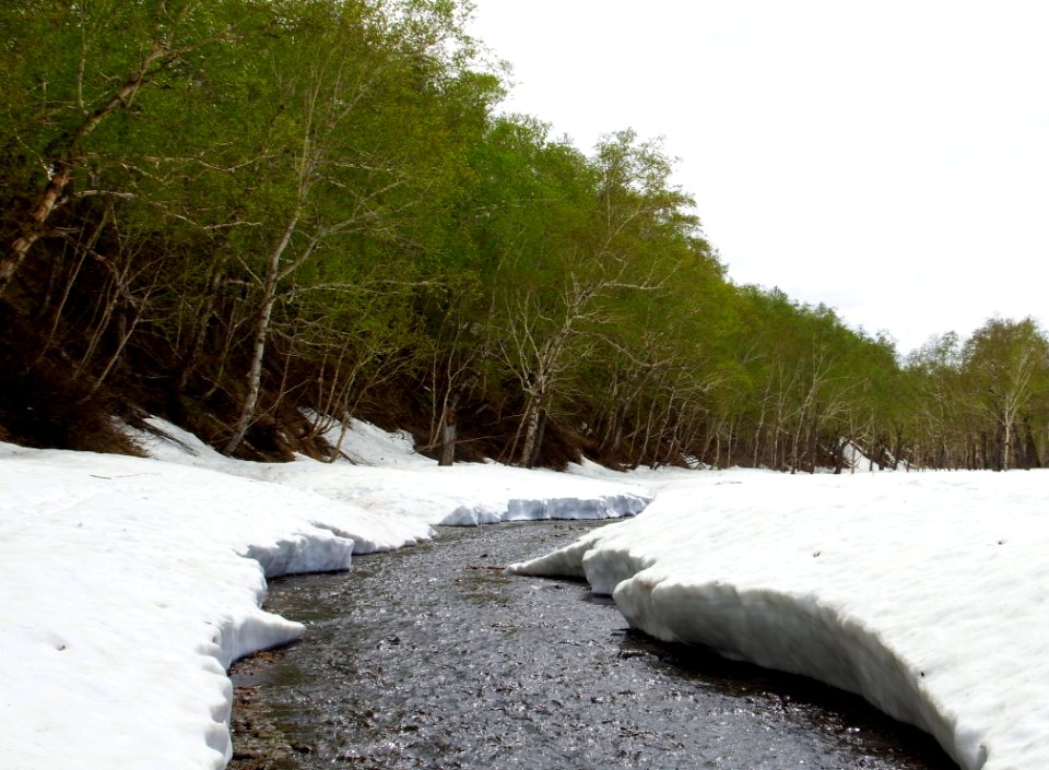 Snow Winter Water River