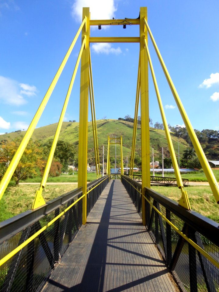Bridge Suspension Bridge Sky Fixed Link