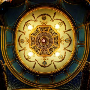 Dome Symmetry Circle Ceiling photo