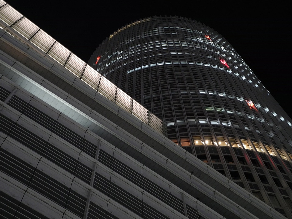 Japan architecture skyline