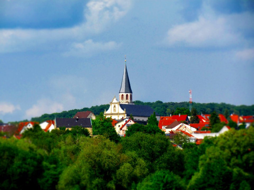 Sky Landmark Town Cloud