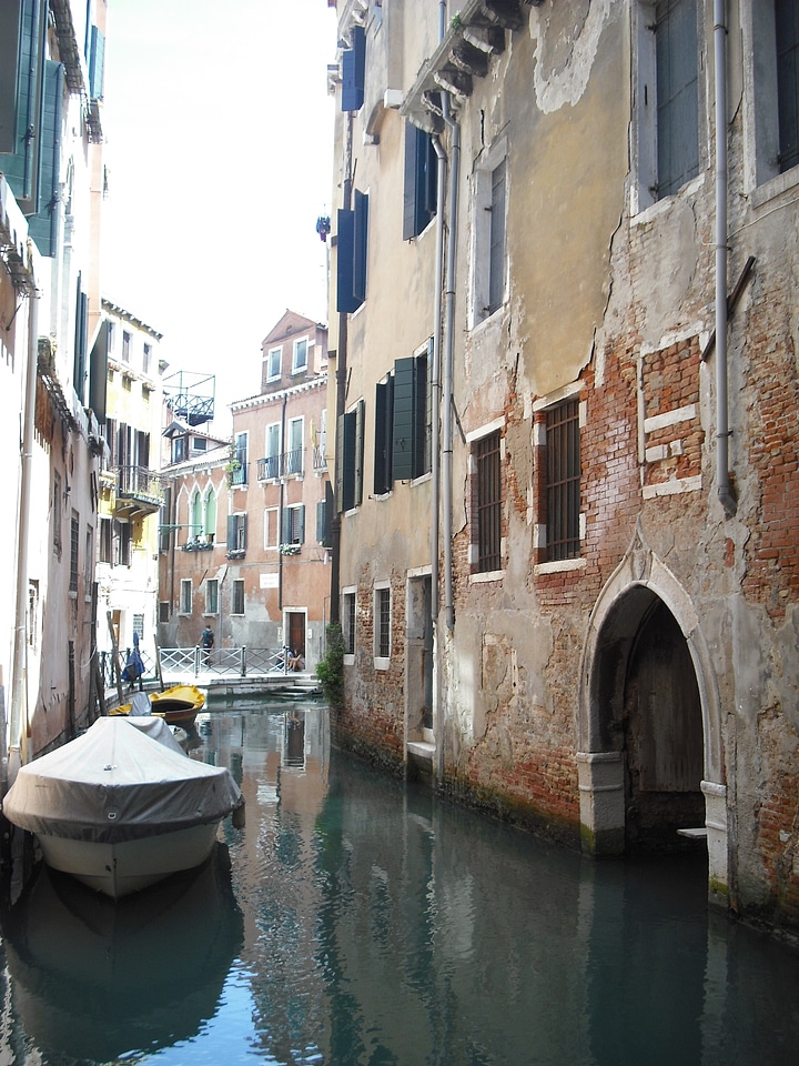 Channel lagoon venice
