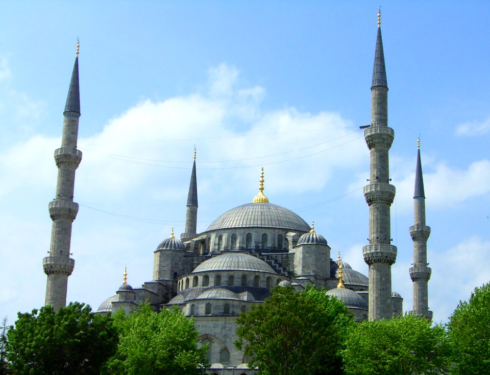 Mosque Place Of Worship Landmark Spire