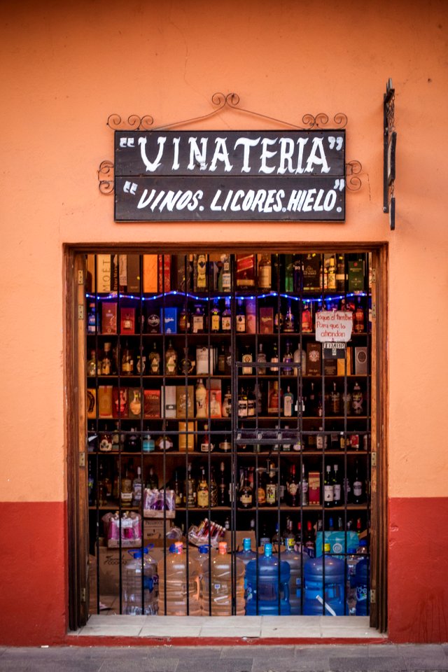 Liquor Store Distilled Beverage Retail Glass
