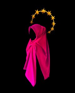 Pink Magenta Outerwear Font