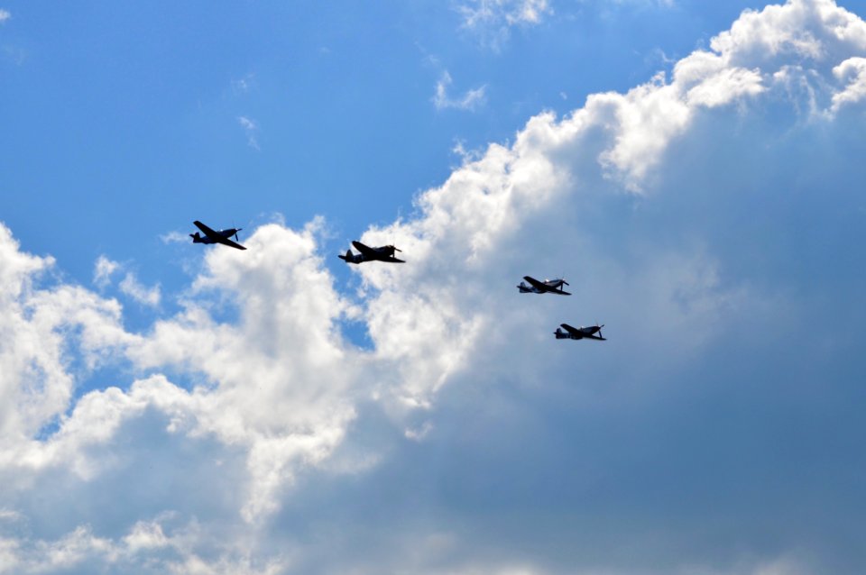 Sky Cloud Flight Airplane
