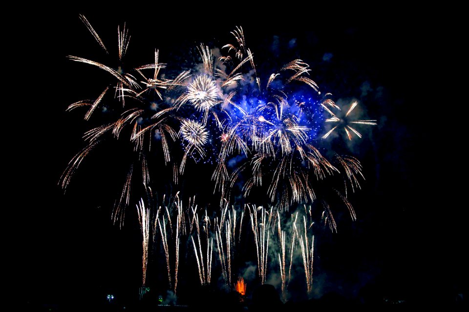 Fireworks Event Darkness Fte