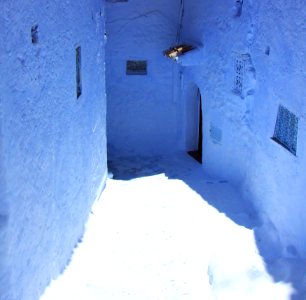 Blue Snow Freezing Sky