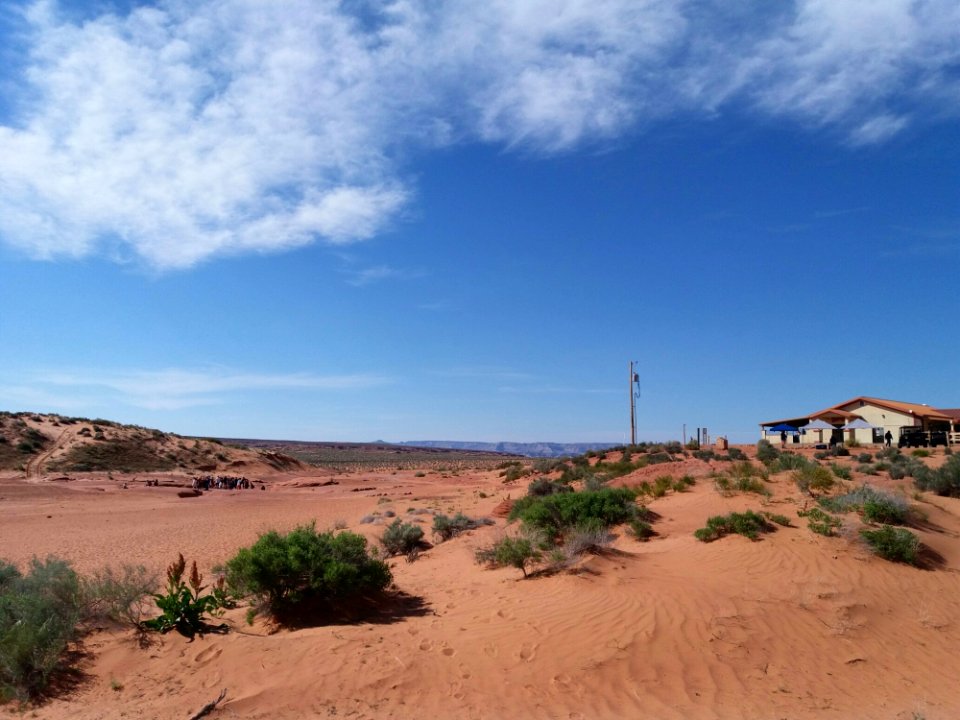 Sky Cloud Aeolian Landform Sand photo