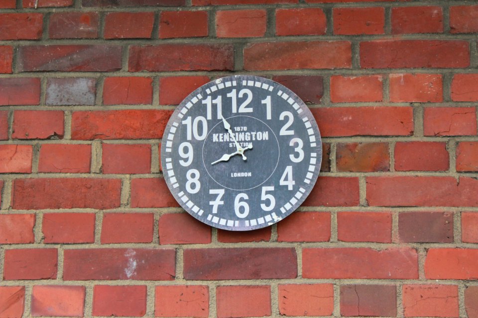 Brick Wall Brickwork Clock
