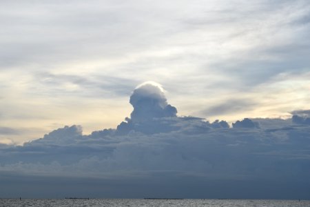 Sky Cloud Sea Daytime photo