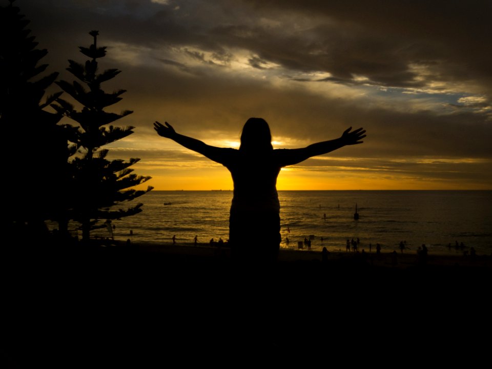 Sky Sunrise Sunset Silhouette