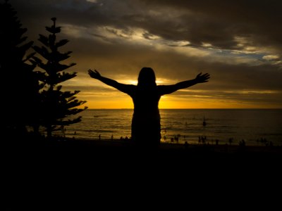 Sky Sunrise Sunset Silhouette