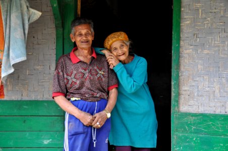 Green People Woman Senior Citizen