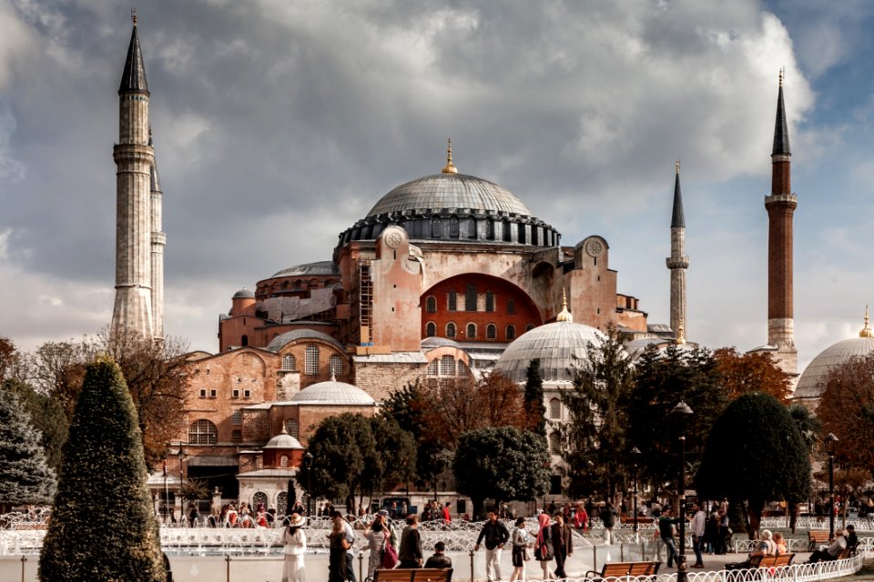 Landmark Byzantine Architecture Building Mosque
