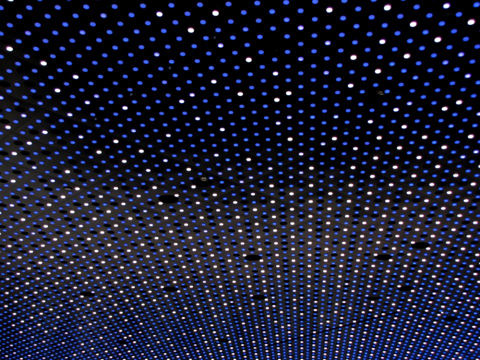 Blue Sky Pattern Mesh