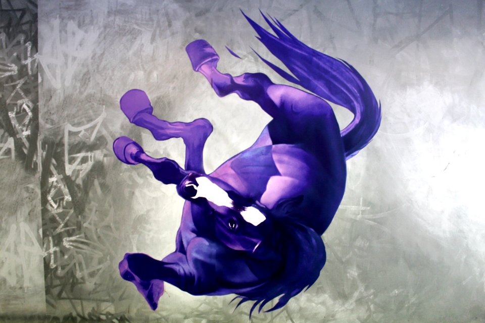 Purple Violet Art Flower