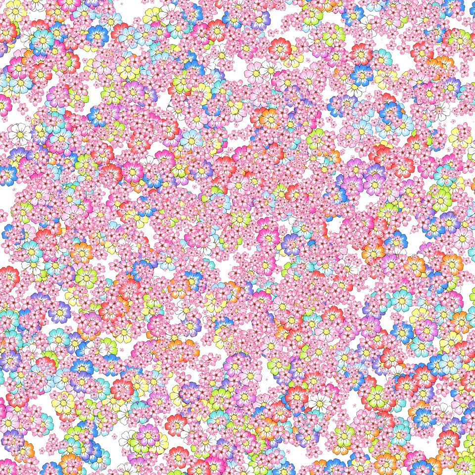 Pink Pattern Textile Design
