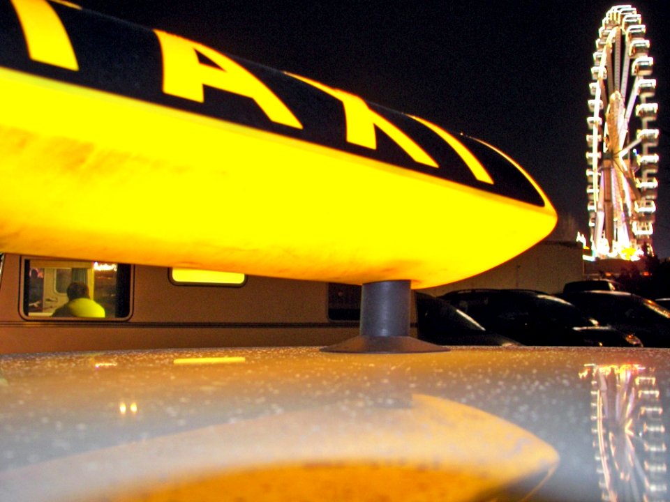 Yellow Mode Of Transport Vehicle