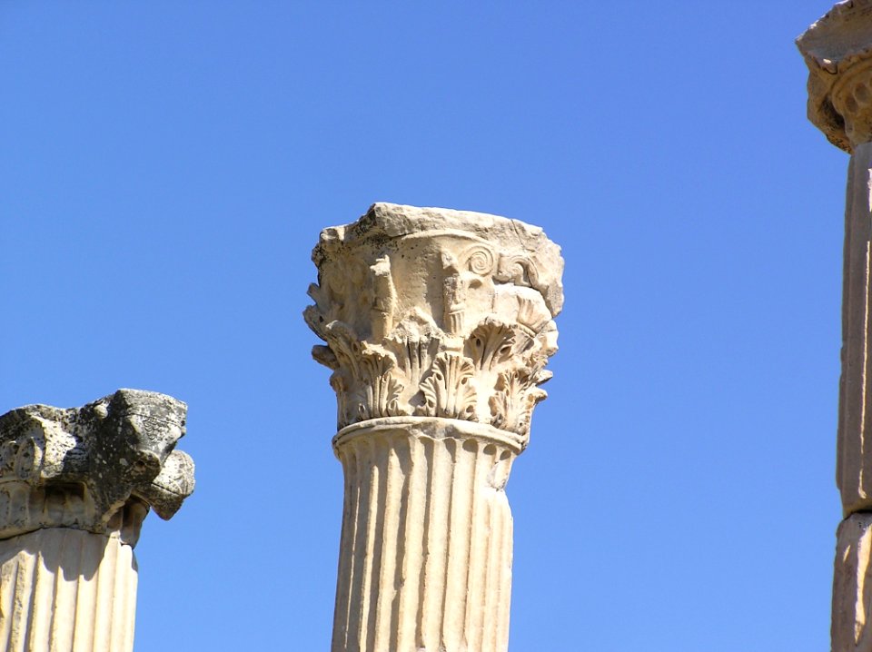 Column Landmark Ancient History Structure