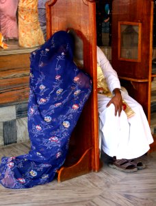 Blue Purple Textile Tradition
