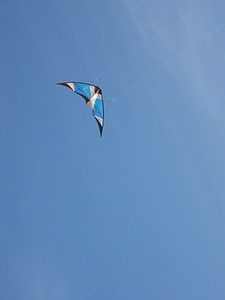 Wind steering dragon flying