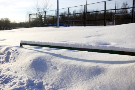 Snow Winter Freezing Roof photo