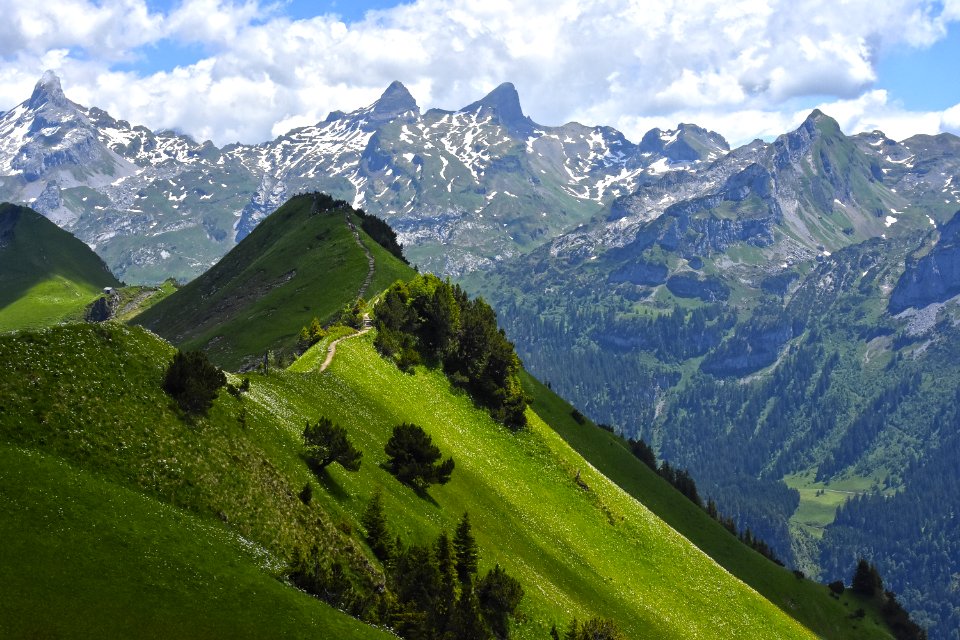 Mountainous Landforms Mountain Range Mountain Nature photo