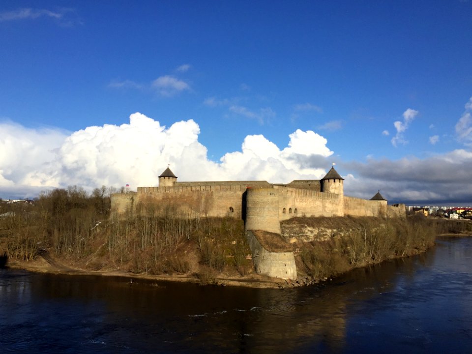 Waterway Sky Fortification Cloud