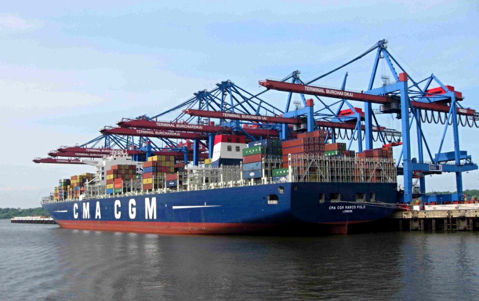 Container Ship Water Transportation Panamax Mode Of Transport