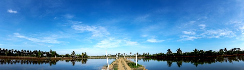 Sky Reflection Nature Water photo