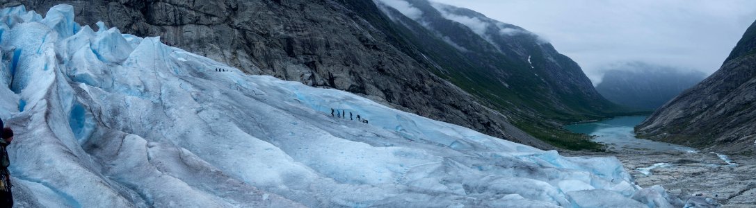 Glacier Glacial Lake Wilderness Glacial Landform photo