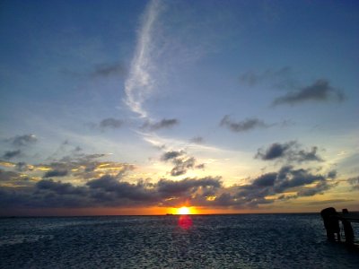 Sky Horizon Sea Sunrise photo