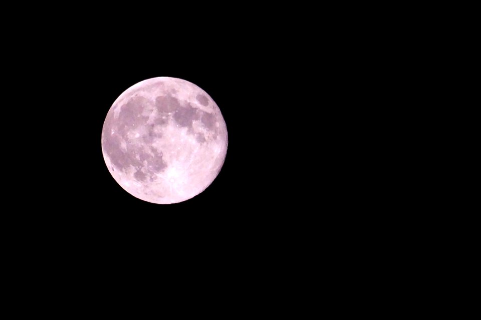 Moon Sky Night Atmosphere