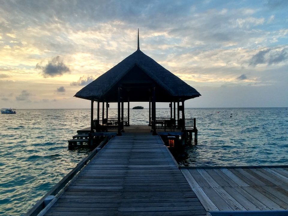 Sea Sky Horizon Pier