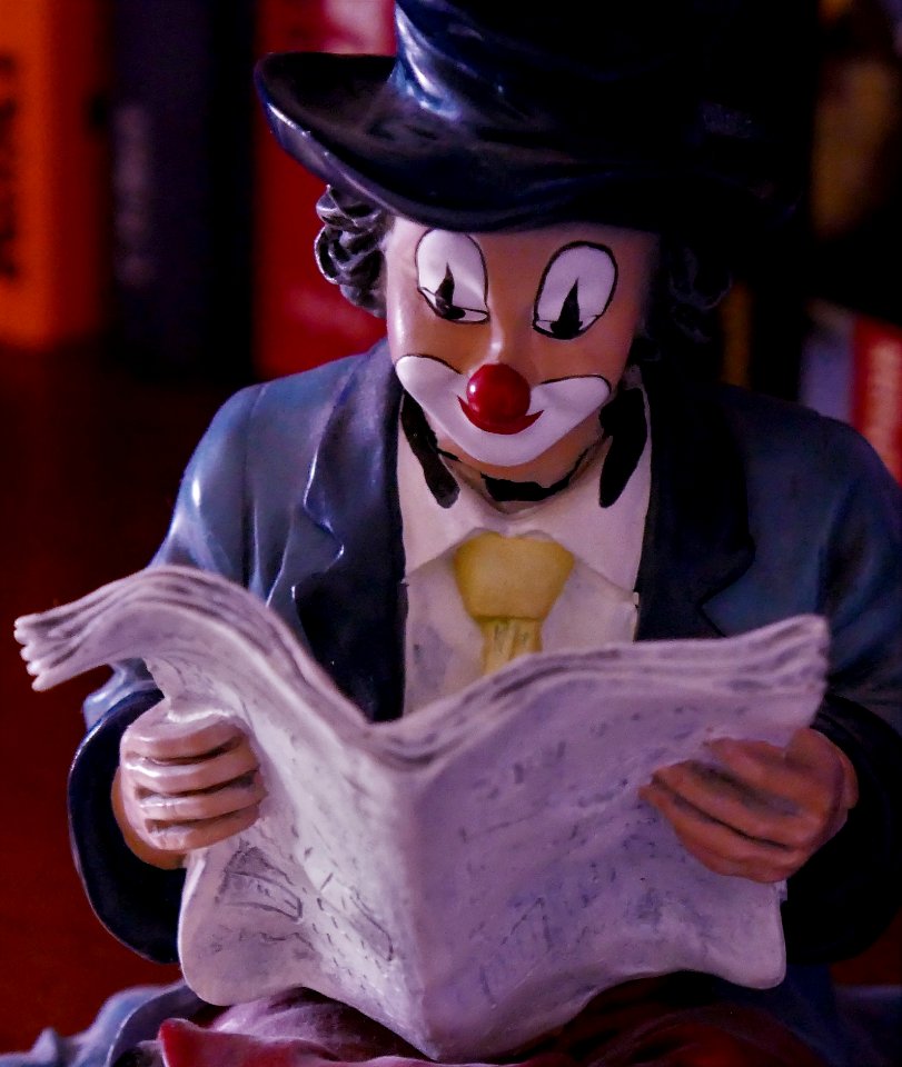 Clown Performing Arts Figurine