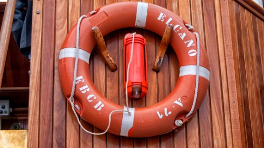 Lifebuoy Personal Flotation Device Personal Protective Equipment Orange photo