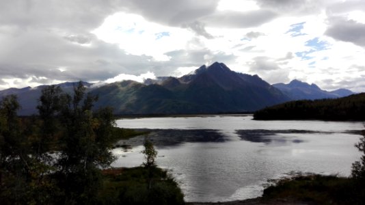 Highland Loch Wilderness Sky