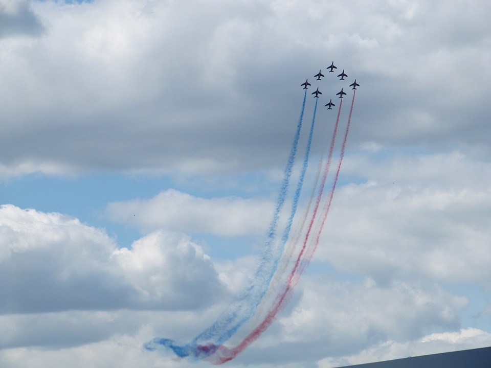 Flight staffel aerobatics aircraft